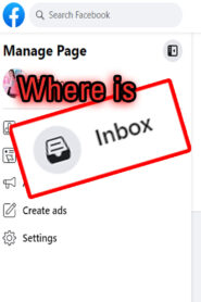 Facebook page hide inbox? the V IDEAS