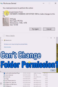 How to Change Folder Permission on window 10, 11? by the V IDEAS